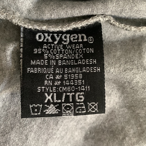 ✨NWT Oxygen Original long sleeve size XL - Picture 5 of 5